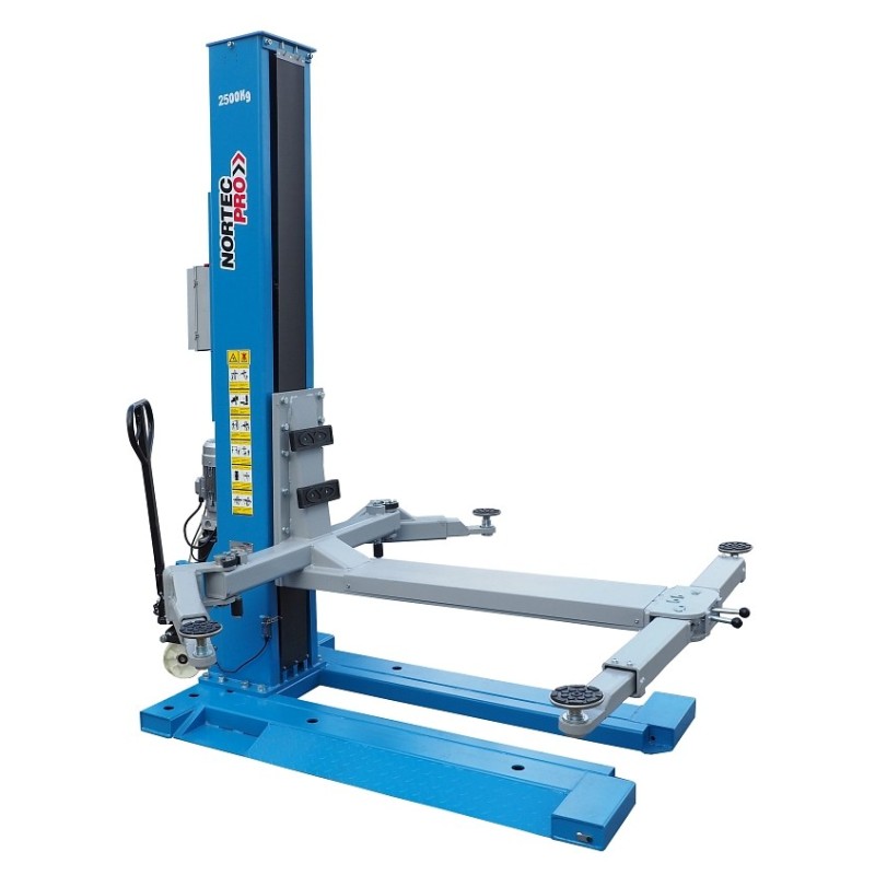 Post vehicle lift