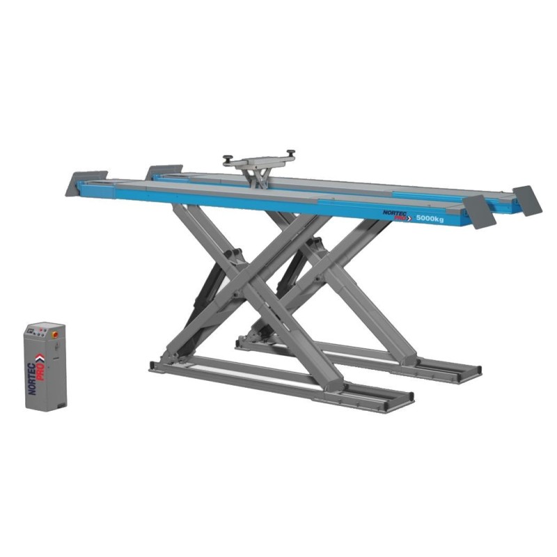 Scissors vehicle lift