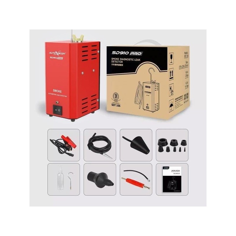 Generator dymu do wykrywania nieszczelności autoxscan sd910 pro