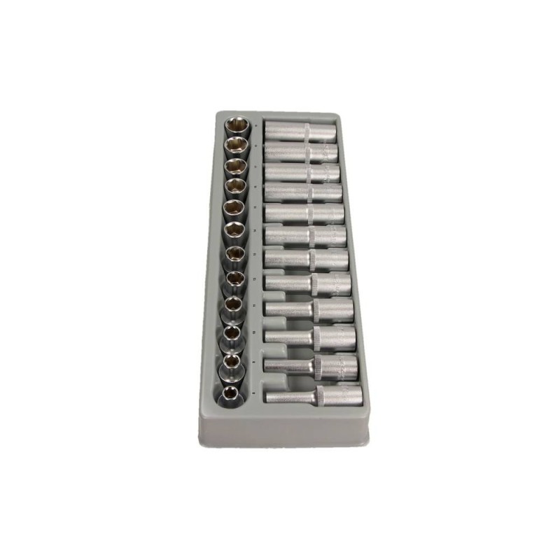 Zestaw nasadek 1/2 krótkie i długie 24 cz 8-19mm