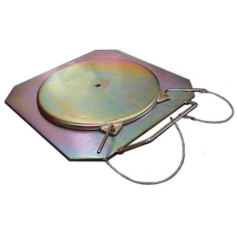 Zestaw obrotnic hd 450x450x24mm do 3t