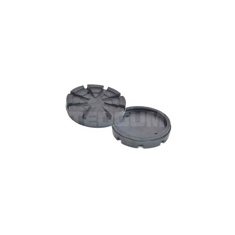 Podkładka podnośnikafi zew125mm / fi osadzenia116mm / wys27mm / fi otworów2x7mm