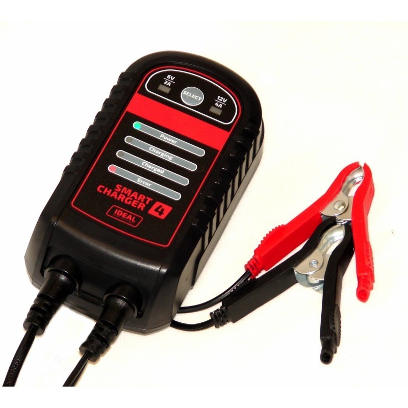 Prostownik samochodowy ideal smart4 6/12v 4a
