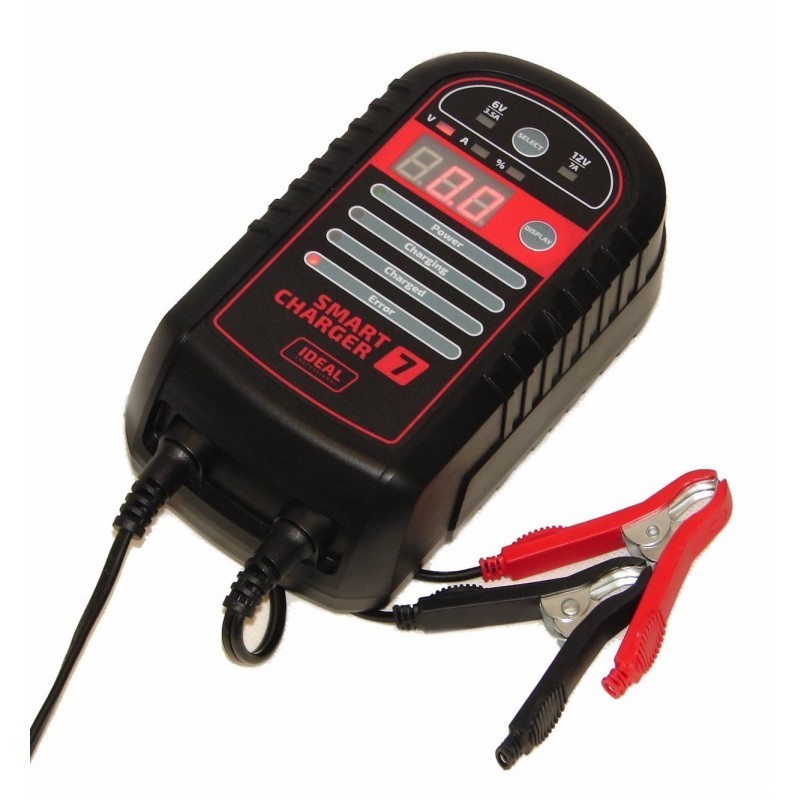 Prostownik samochodowy ideal smart7 6/12v 7a