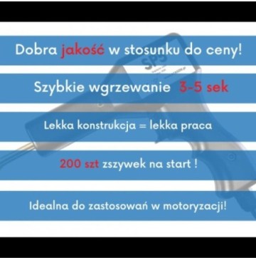 Zszywacz do plastiku sp5 30w
