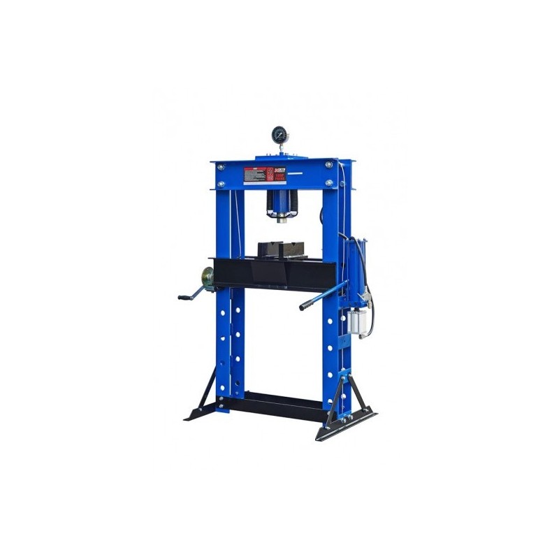 Prasa hydrauliczno pneumatyczna 50 ton z manometrem