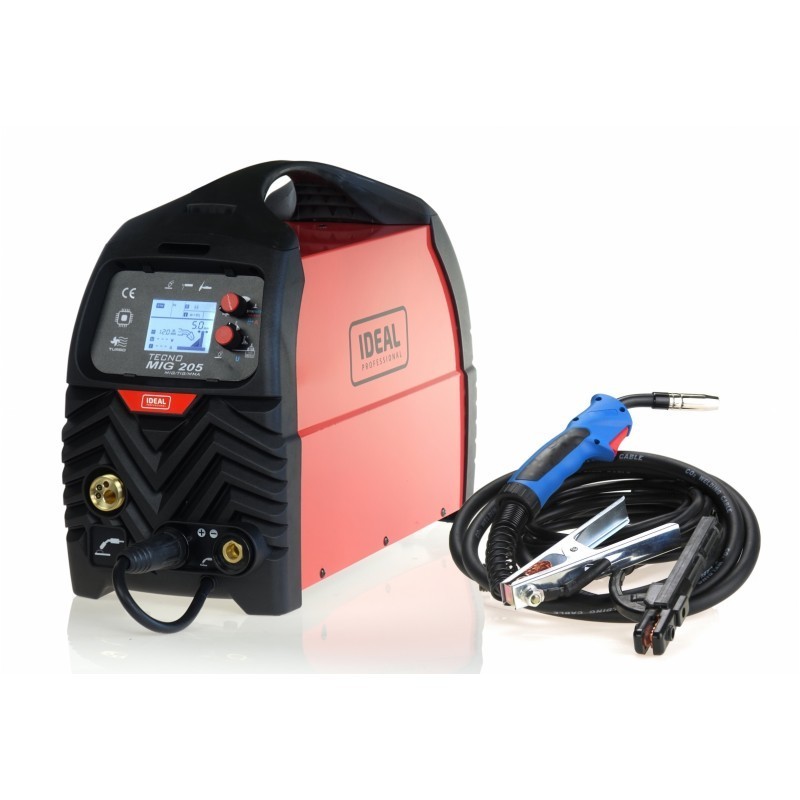 Tecno mig 205 lcd mig/tig/mma synergic
