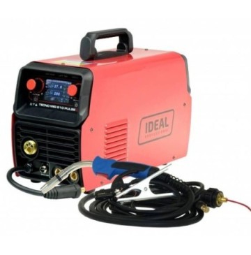 Półautomat spawalniczy tecno mig 210 pulse lcd mig/tig/mma synergic alu