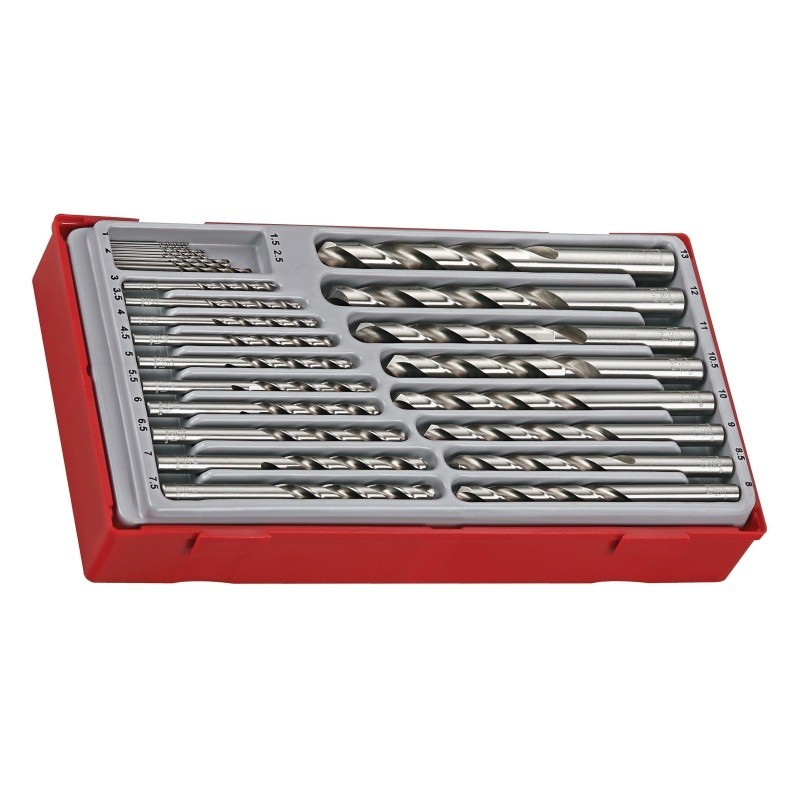 Zest wierteł krętych teng tools ttdb028 28 el