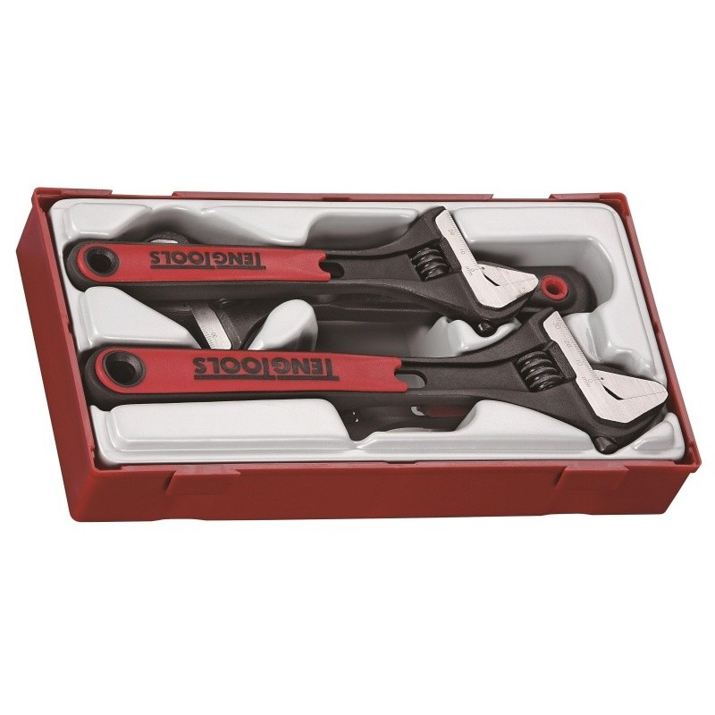 Zest kluczy nastawnych teng tools ttadj04