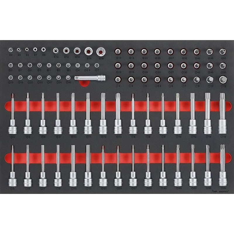 Zest końcówek nasadowych teng tools ttesk85 85 el