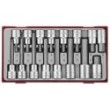 Zest nasadek trzpieniowych (hex ribe torx) 34el2 pary rękawic rozm 9