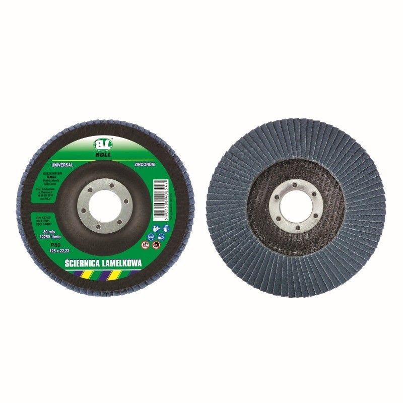 Ściernica lamelkowa 125x22-95a-p80 (1szt)
