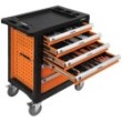 Trolley with equipment