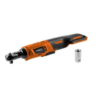 GRZECHOTKA AKUMULATOROWA ENERGY+ 18V, LI-LON, 3/8”, BEZ AKUMULATORA, ADAPTER 1/2"