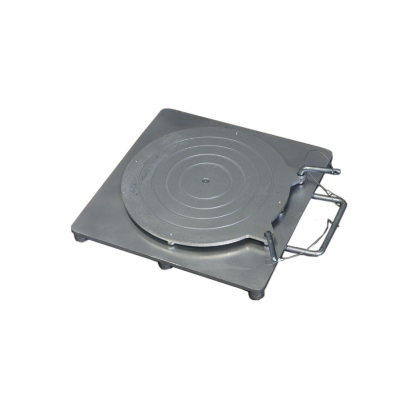 Turntable wheel alignment