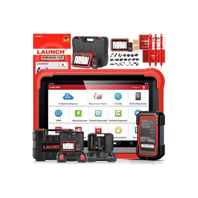 Tester diagnostyczny launch x431 pros v50