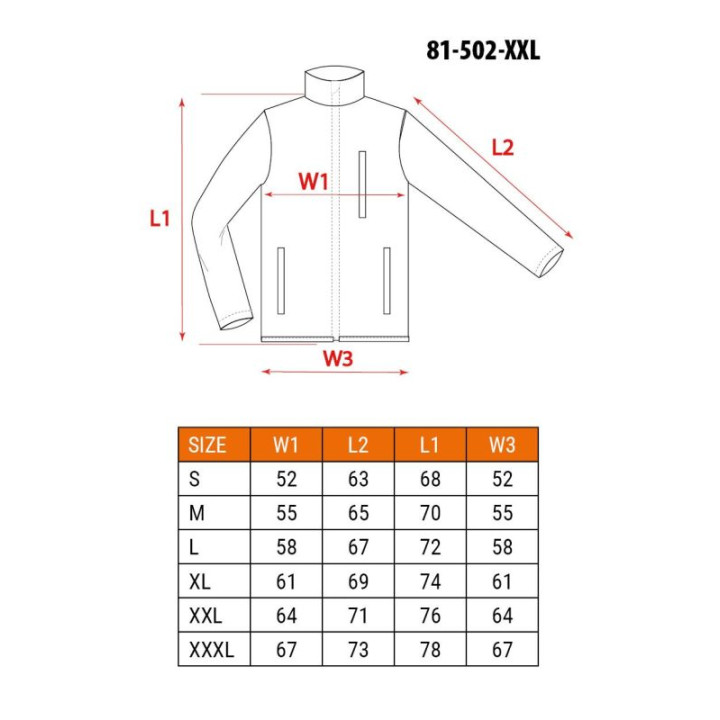 BLUZA POLAROWA, GRANATOWA, ROZMIAR XL