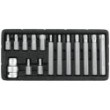Zestaw końcówek wkrętakowych torx security t20-t55 15cz