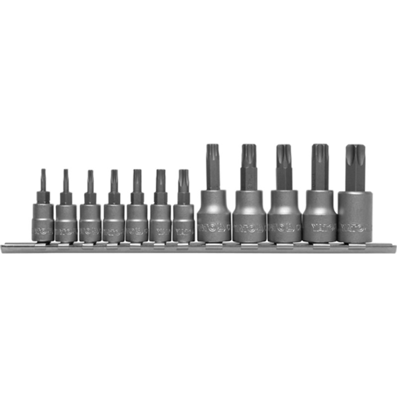 Zestaw torx na szynie 12cz