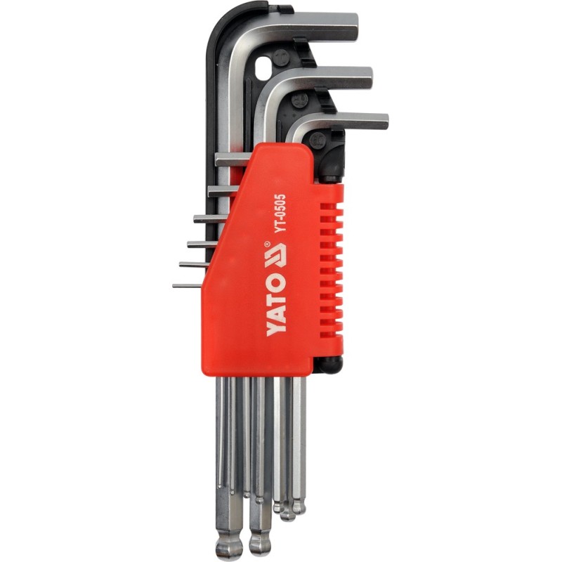 Klucze hex kulka 9cz 15-10mm crv