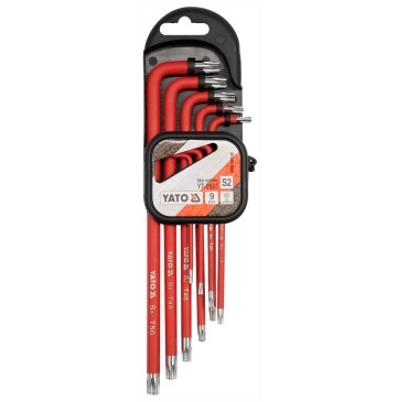 Zestaw kluczy torx 9szt