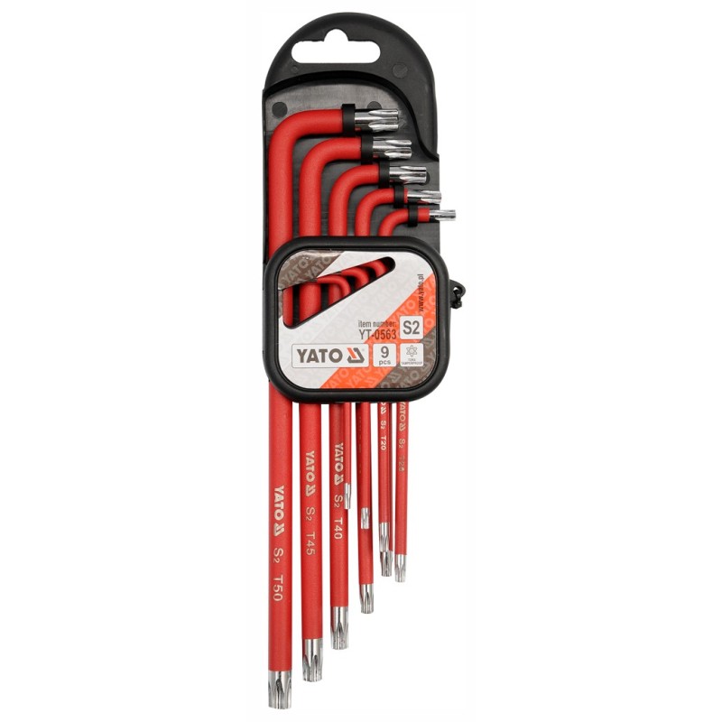 Zestaw kluczy torx 9szt