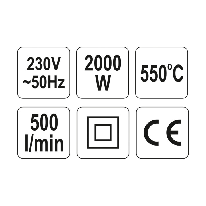 OPALARKA 2000W (I)350°C (II)550°C