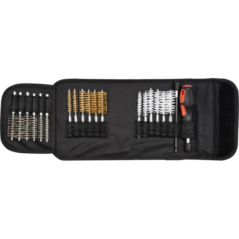 Spark plug brush