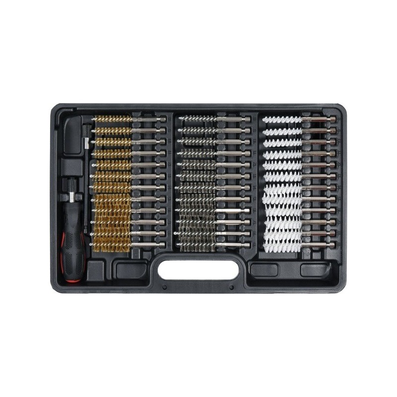Spark plug brush