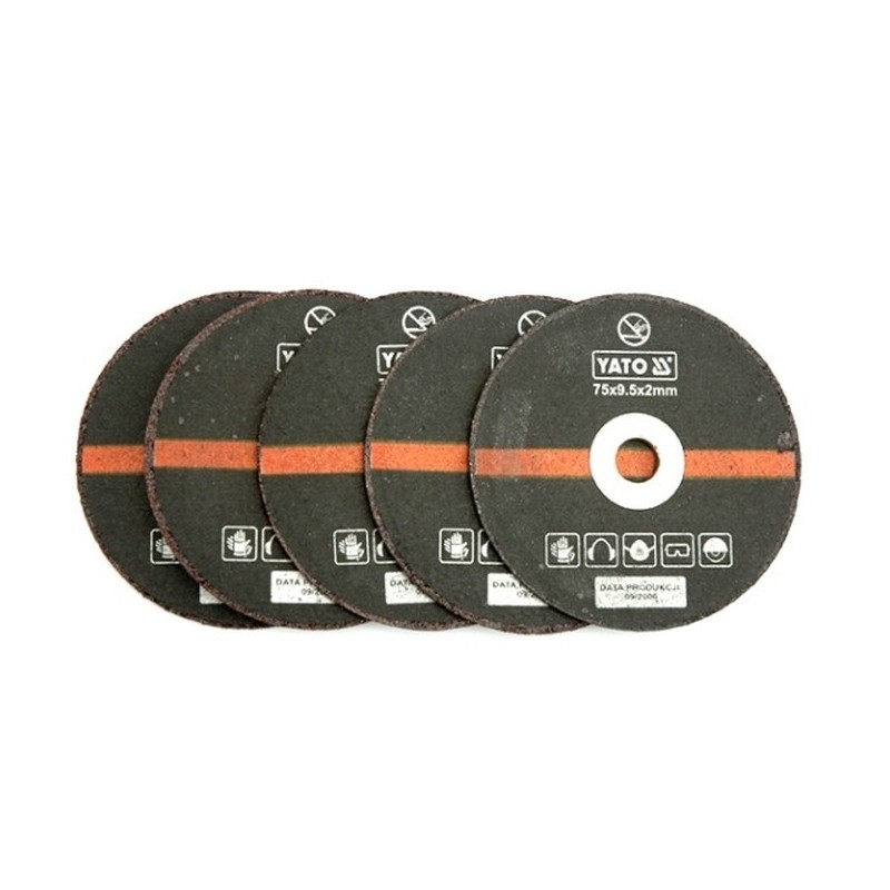 Tarcza do cięcia met 75x2x95mm kpl 5szt
