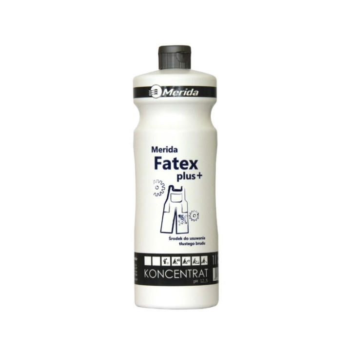 MERIDA FATEX PLUS 1 L, ŚRODEK DO TŁUSTEGO BRUDU