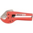 Cutter for plastic pipes