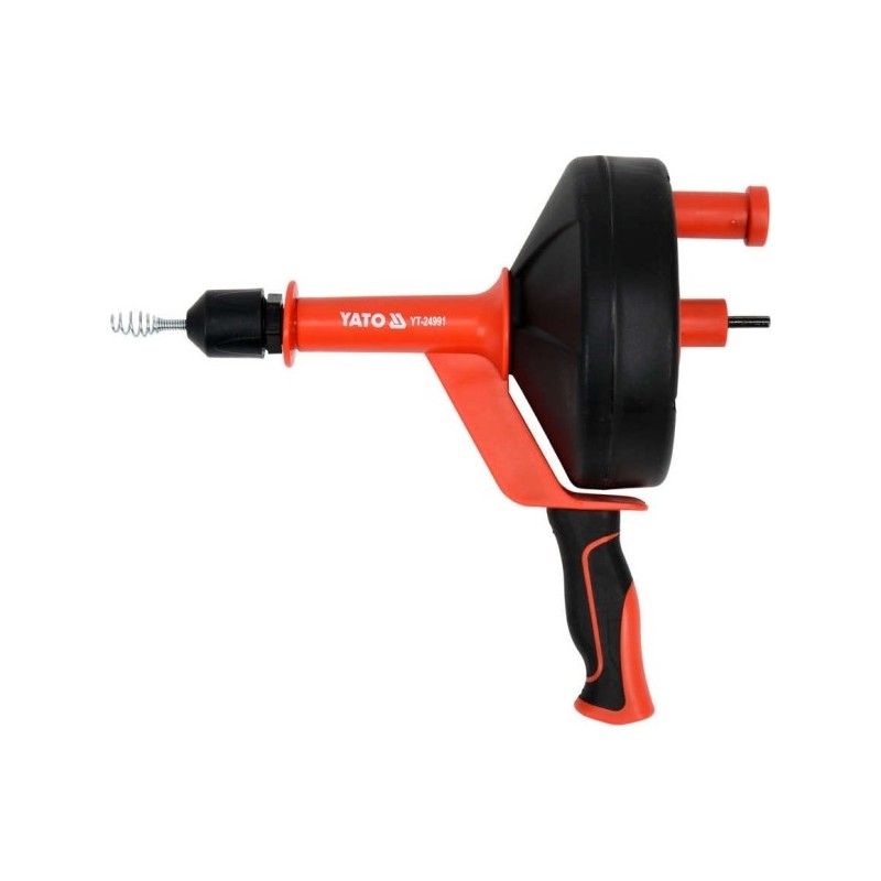 Coil pipe cleaning device