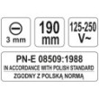 Control unit battery voltage