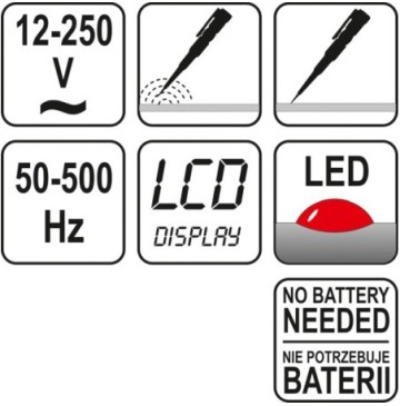 Control unit battery voltage