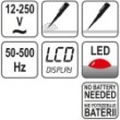 Control unit battery voltage