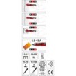 Control unit battery voltage