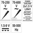 Control unit battery voltage
