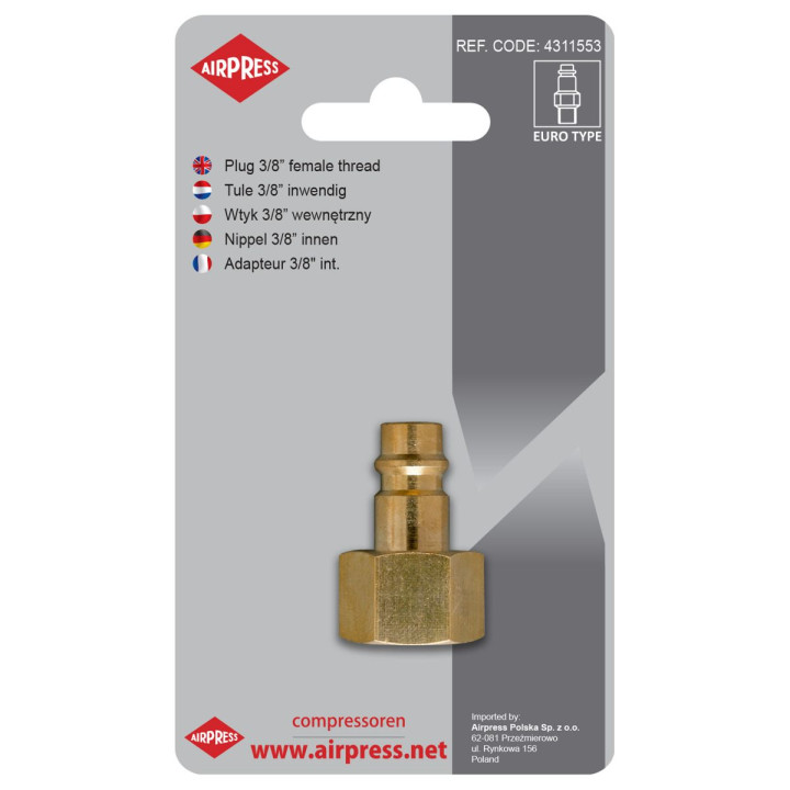WTYK 3/8" GWINT WEWNĘTRZNY