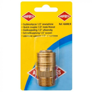 SZYBKOZŁĄCZE 1/2" GWINT ZEWNĘTRZNY