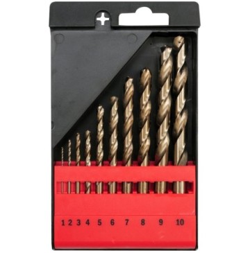 Twist drill bit set