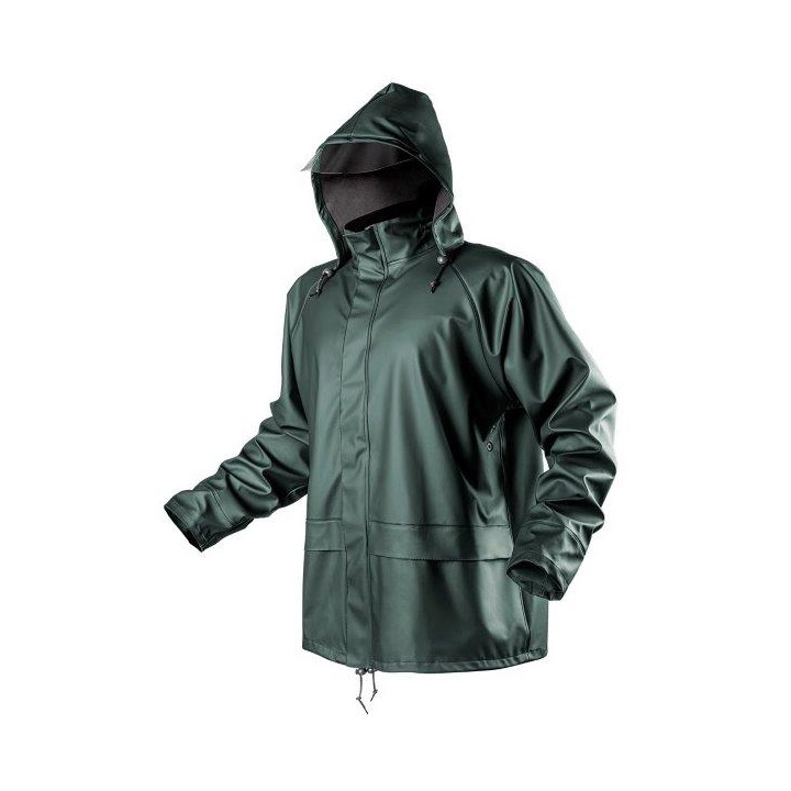 KURTKA PRZECIWDESZCZOWA PU/PVC, EN 343, XXL