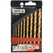 Twist drill bit set