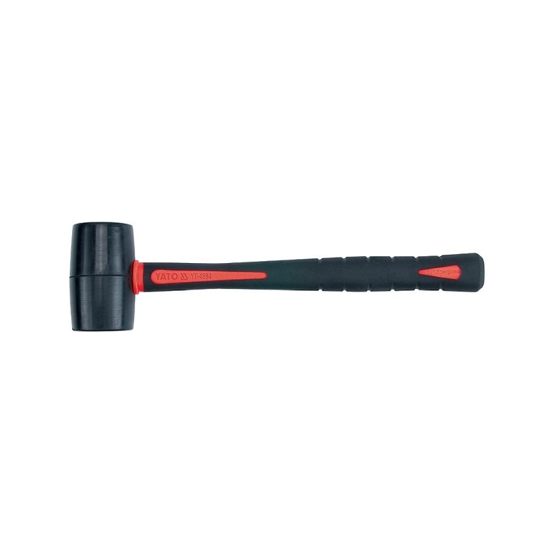 Młotek gumowy trzonek tpr 440g