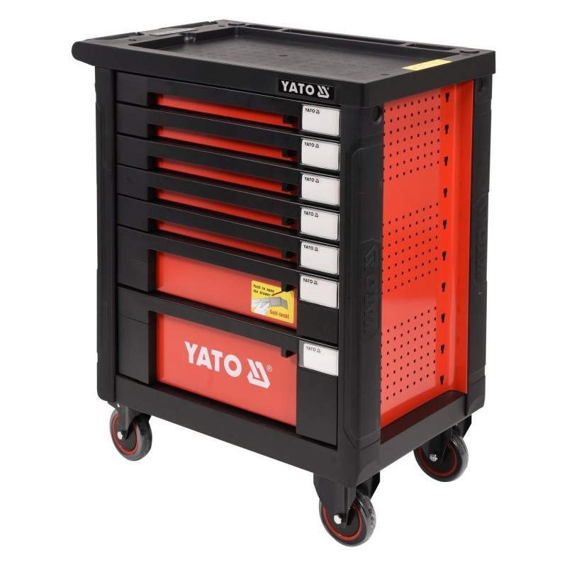 Trolley with equipment