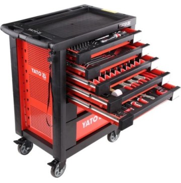 Trolley with equipment