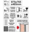 Wózek warsztat 177 elementów