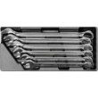 Insert with equipment for a workshop trolley ring-flat spanners