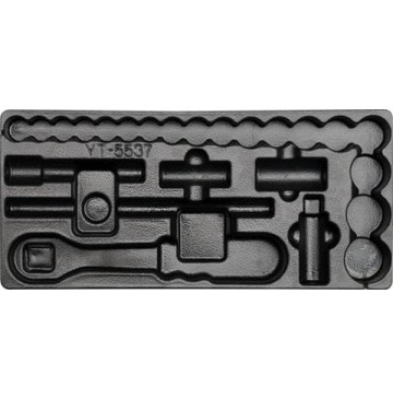 The insert is empty to the...